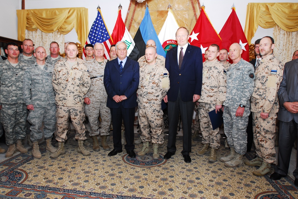 Estonia ends mission in Iraq