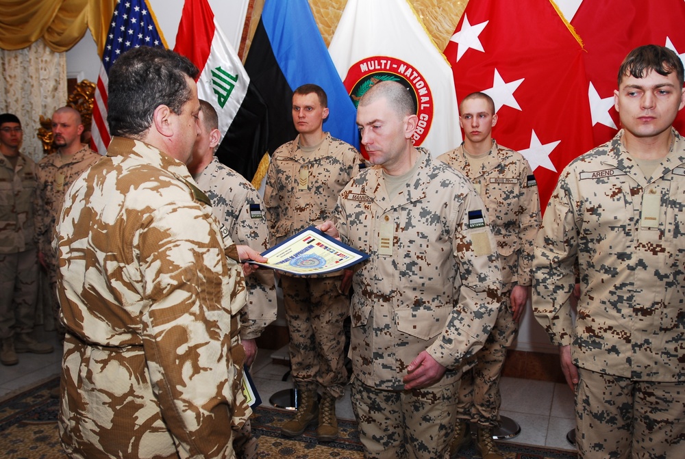 Estonia ends mission in Iraq