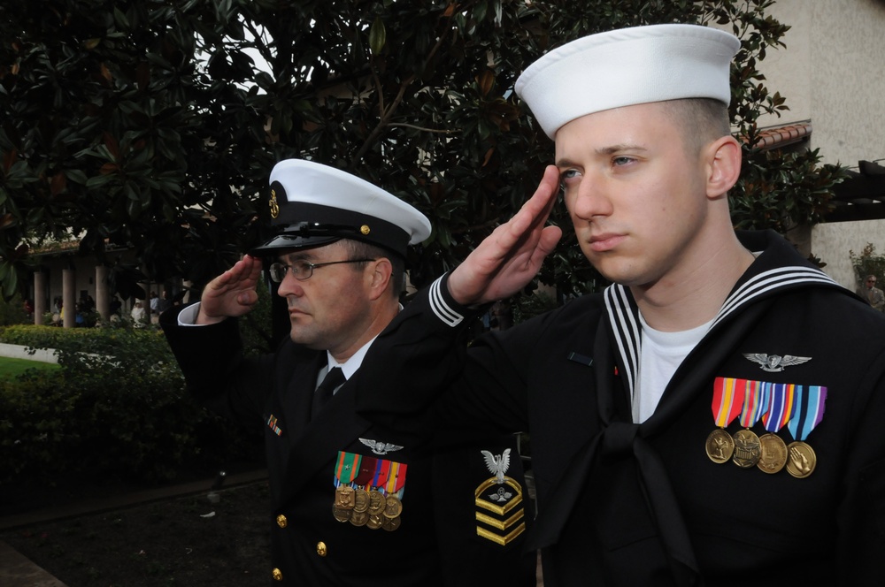 USS Ronald Reagan marks namesake's birthday