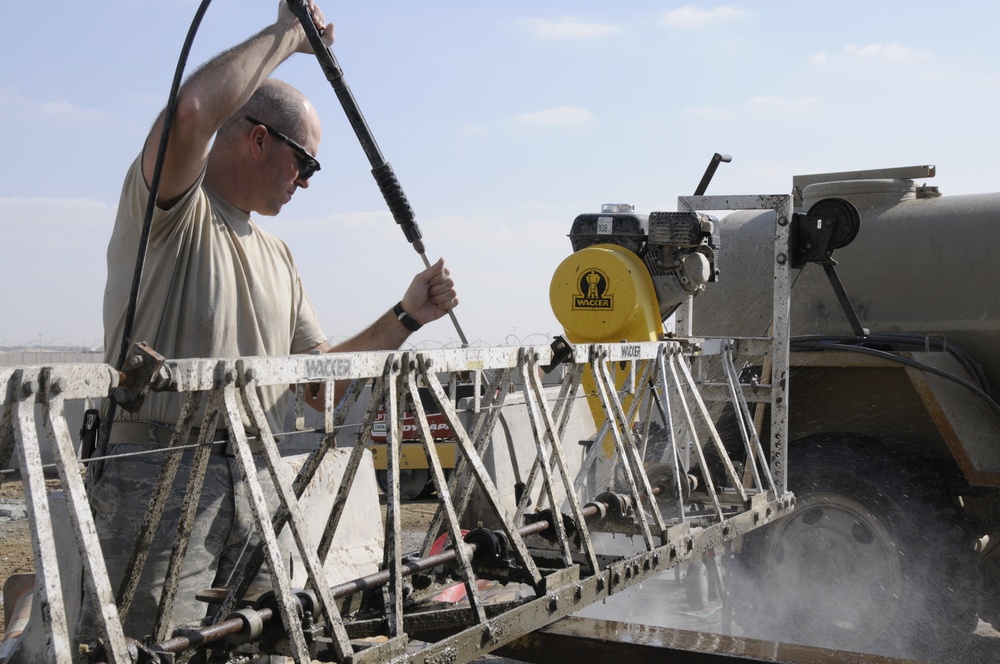 Concrete Laid for Further Development