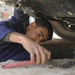 Iraqi police vehicle hub