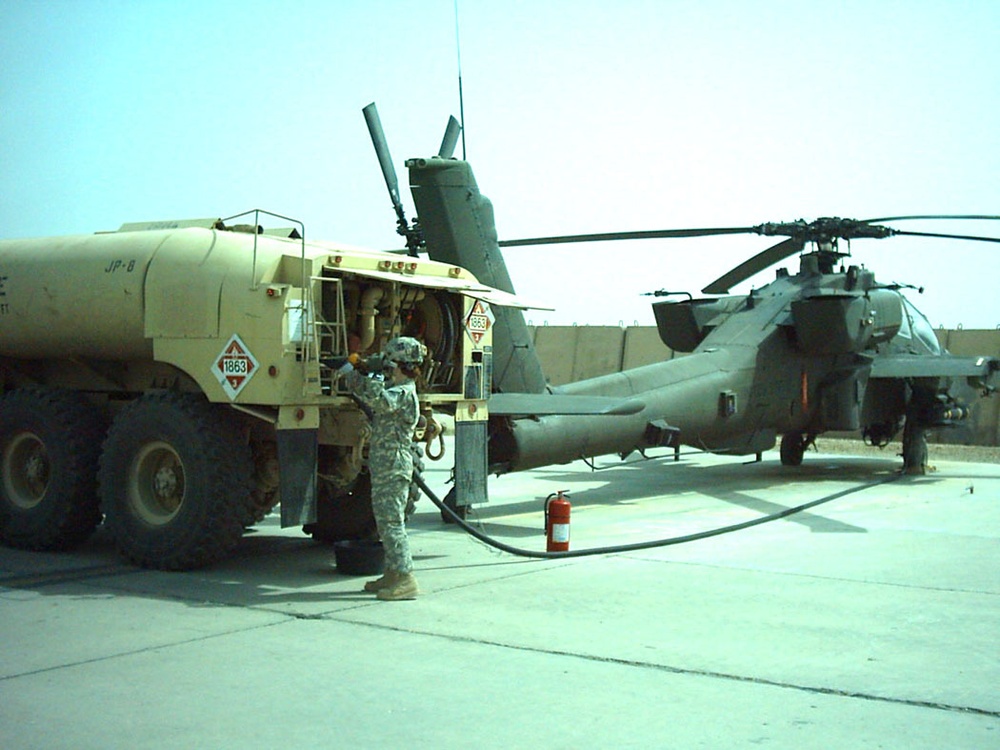 Fuel, ammo specialists keep aircraft in the fight