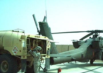 Fuel, ammo specialists keep aircraft in the fight