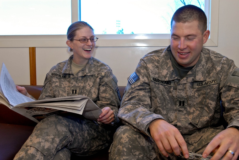 Married couple serve together in Iraq