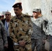 Iraqi army, coalition forces inspect combat outpost for transfer