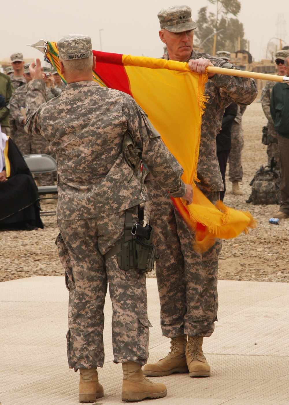 1st Cavalry Division takes Multi-National Division - Baghdad reins from Ironhorse