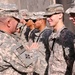 Multi-National Force - Iraq Command Sergeant Major Visits Warhorse Soldiers