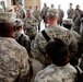 Multi-National Force - Iraq Command Sergeant Major visits Warhorse Soldiers