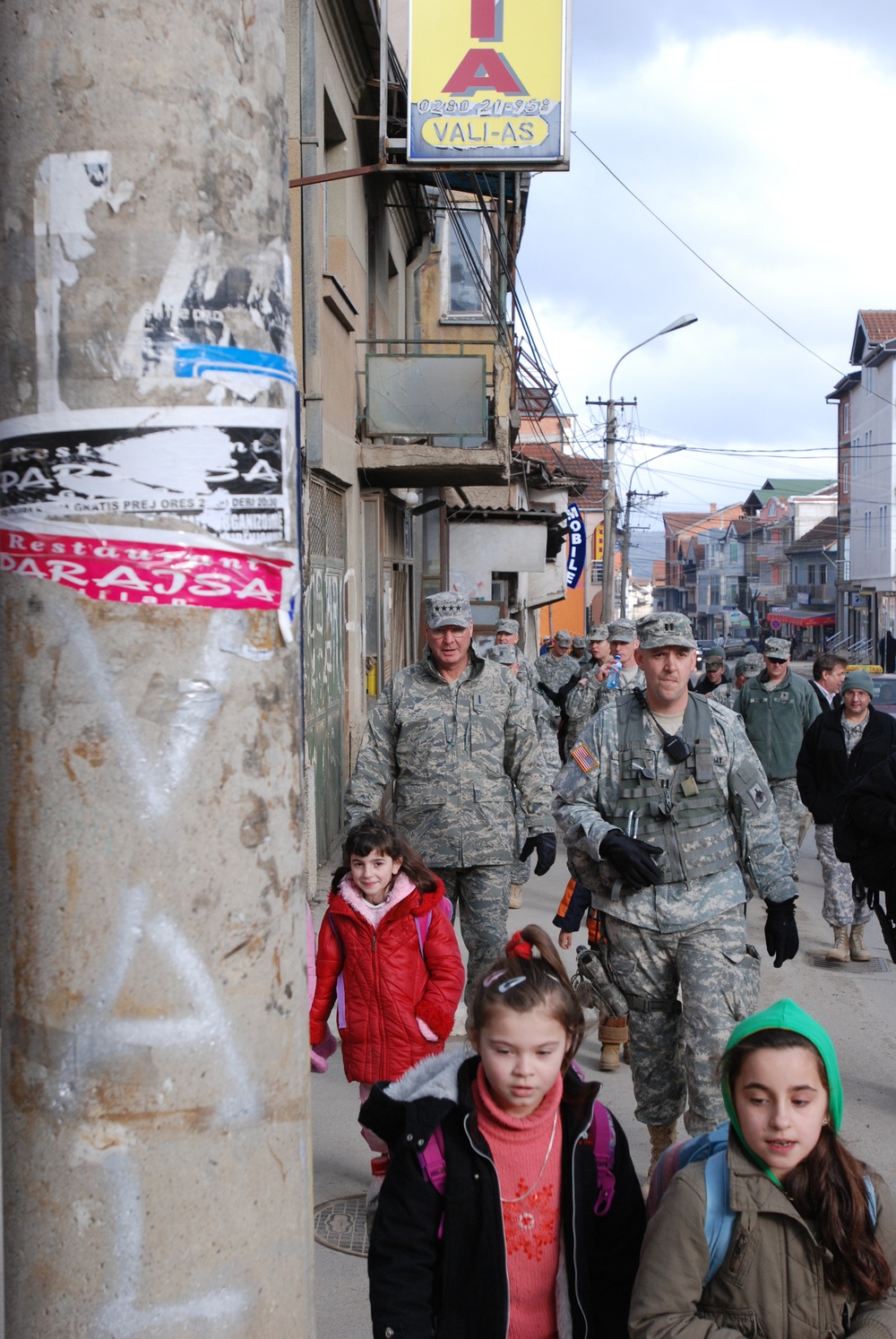 McKinley visits Army Guardmembers helping peace efforts in Balkans