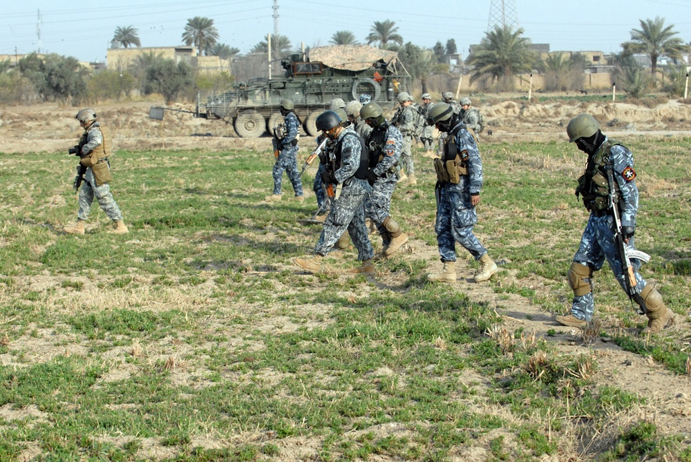 Emergency Response Force, Coalition Forces secure Bahritz for Election Day