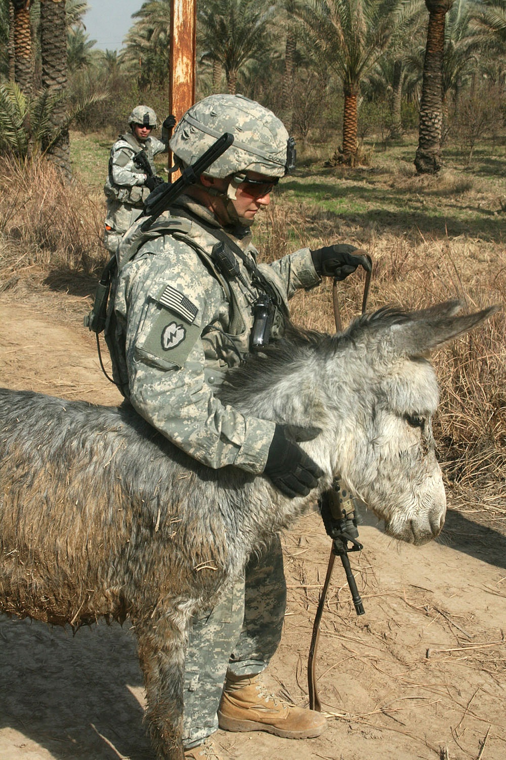 National Police, Wolfhounds Conduct Cache Search, 'rescue' Mission