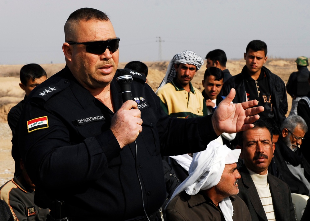 Village culvert connects Sunni Arabs, Turkmen