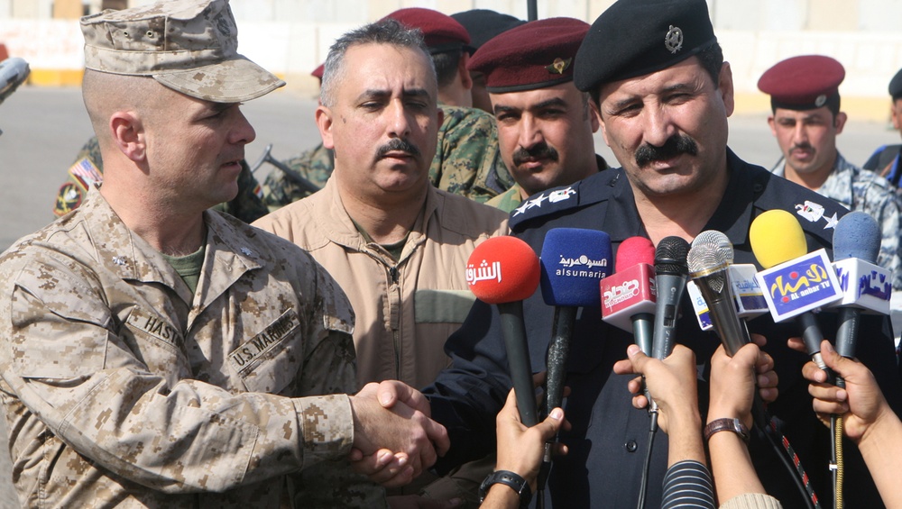 Final Fallujah checkpoint now in Iraqi hands