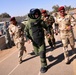 Explosive ordnance disposal member drops bomb on Guinness World Record