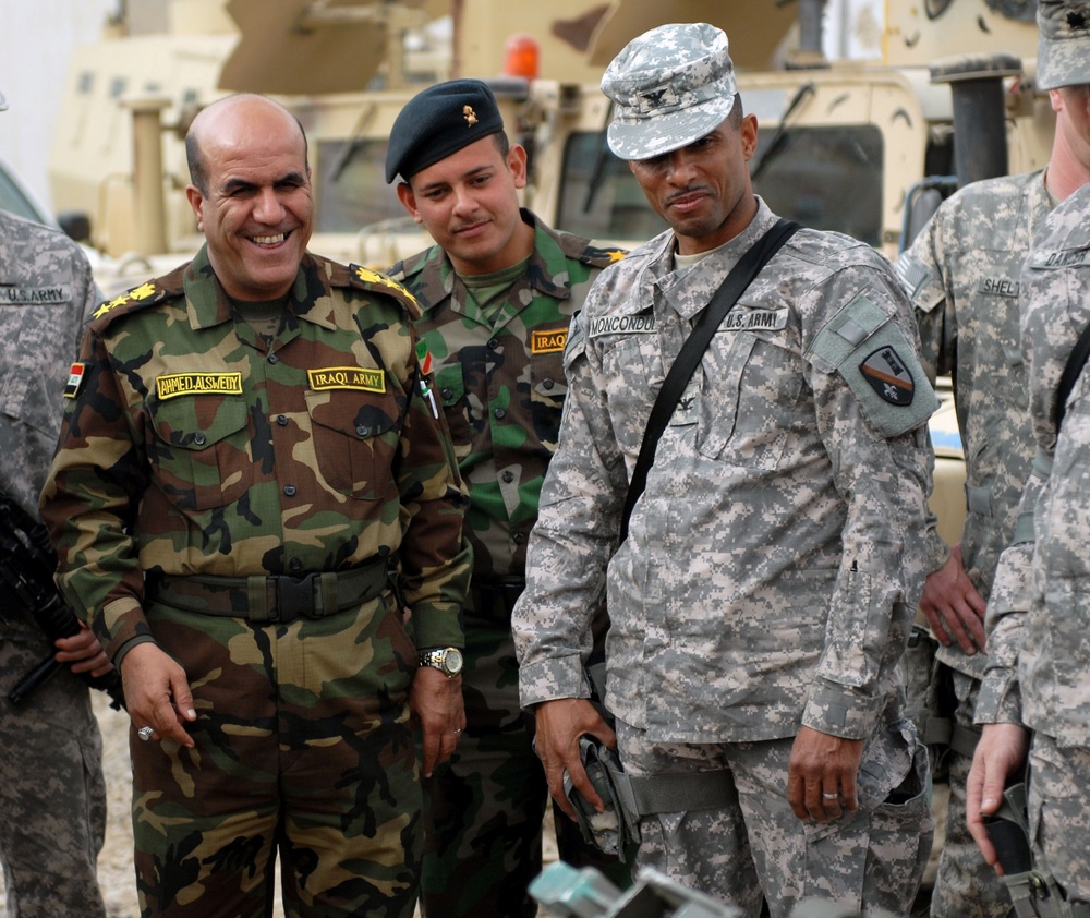 Off and running - Louisiana engineers meet 6th Iraqi Army Engineer