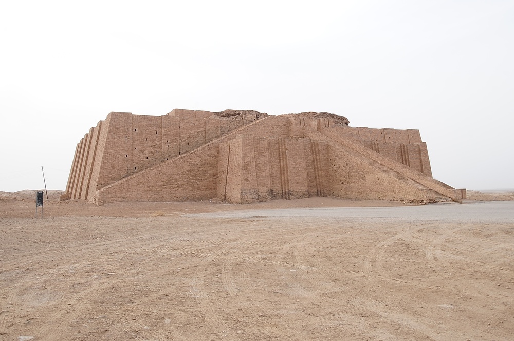 Taking in the Great Ziggurat of Ur