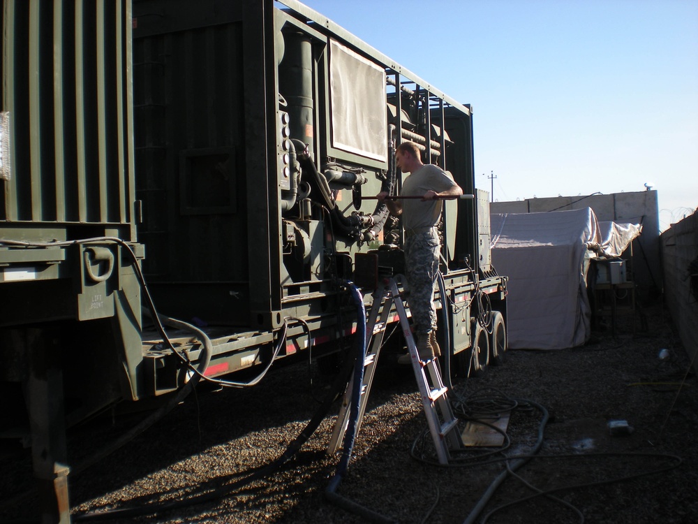 The 590th Quartermaster Company Shower, Laundry and Clothing Renovation Team