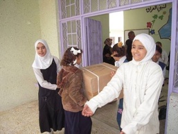 "Straight Arrows" deliver supplies, smiles to local schools