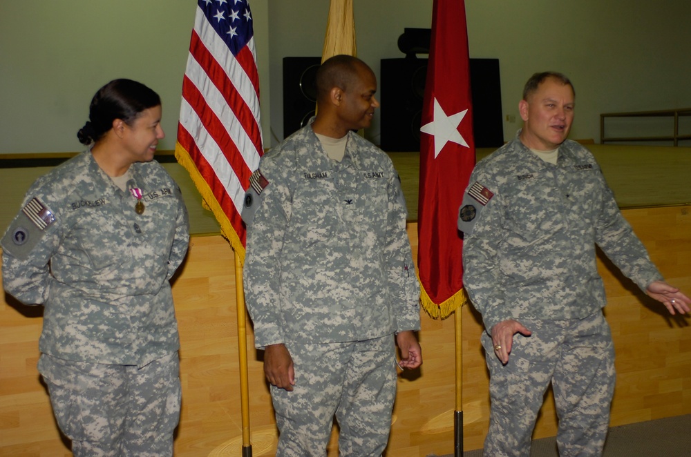 469th Financial Management Center Transfer of Authority