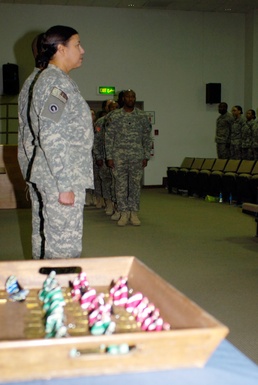 469th Financial Management Center Transfer of Authority