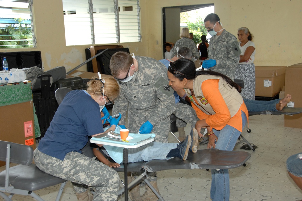 Medical Readiness Training Exercise in Panama