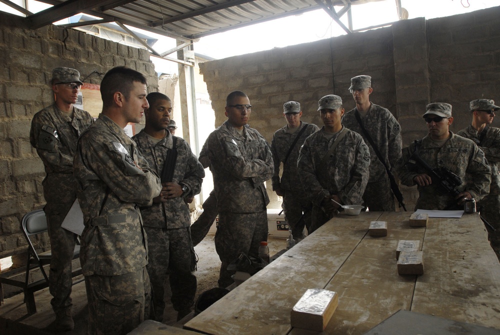 'Raider' Engineer Company clears the way