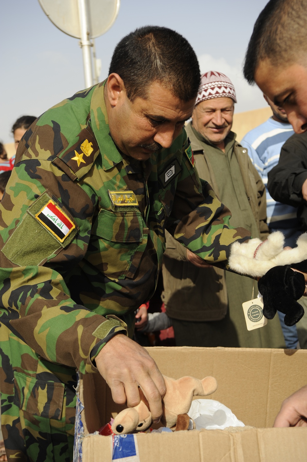 Humanitarian aid mission in Mosul