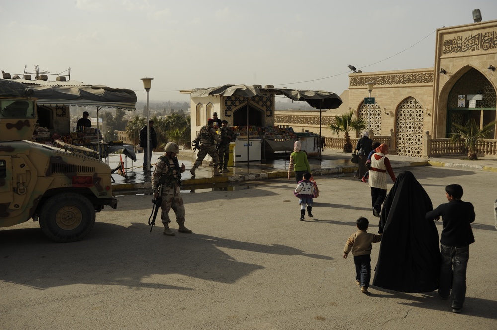 Humanitarian aid mission in Mosul