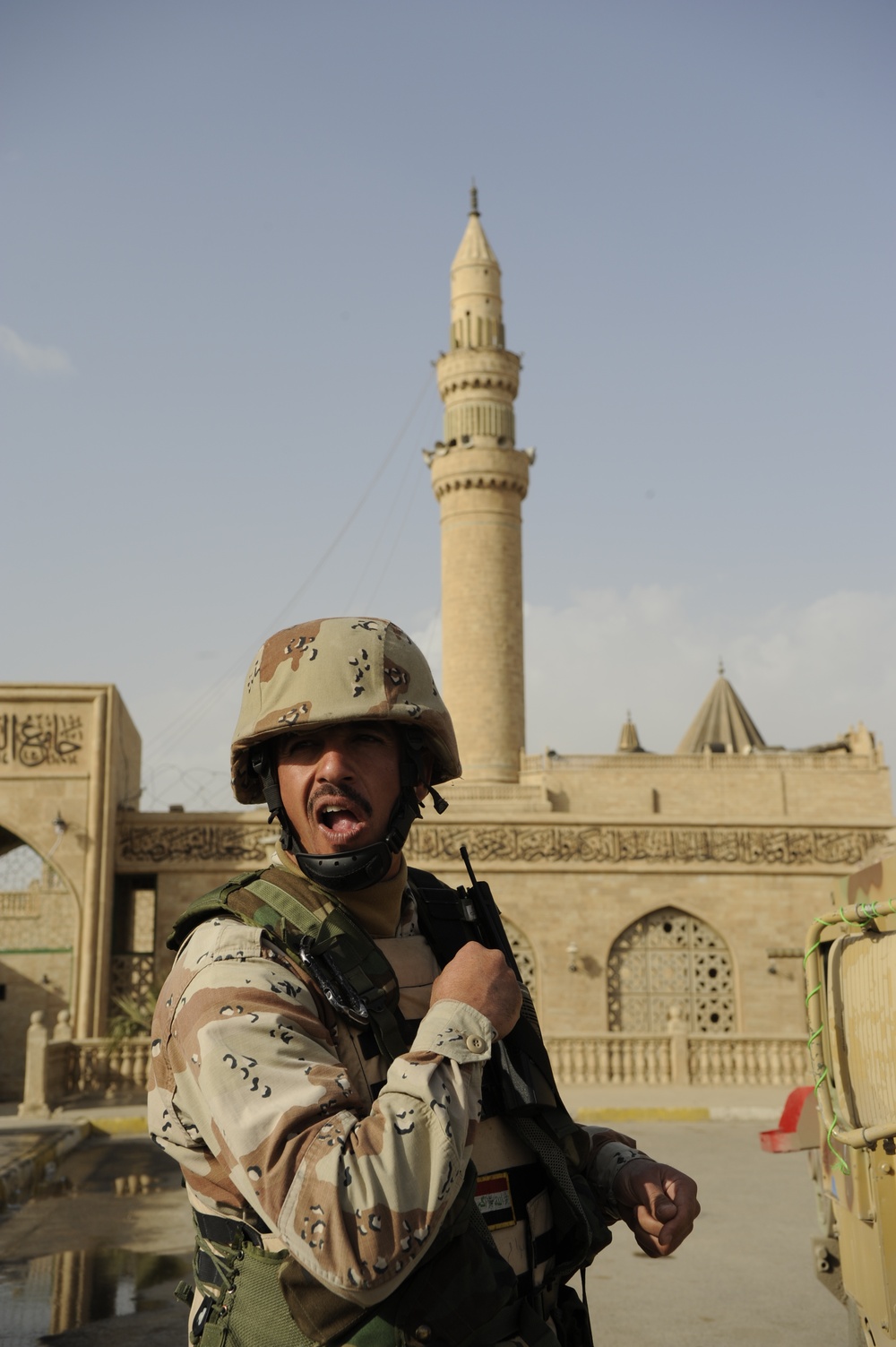 Humanitarian aid mission in Mosul