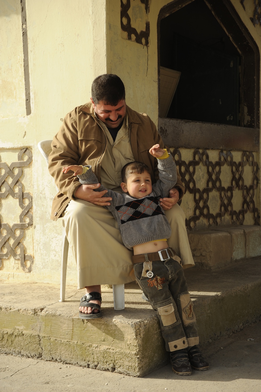 Humanitarian aid mission in Mosul