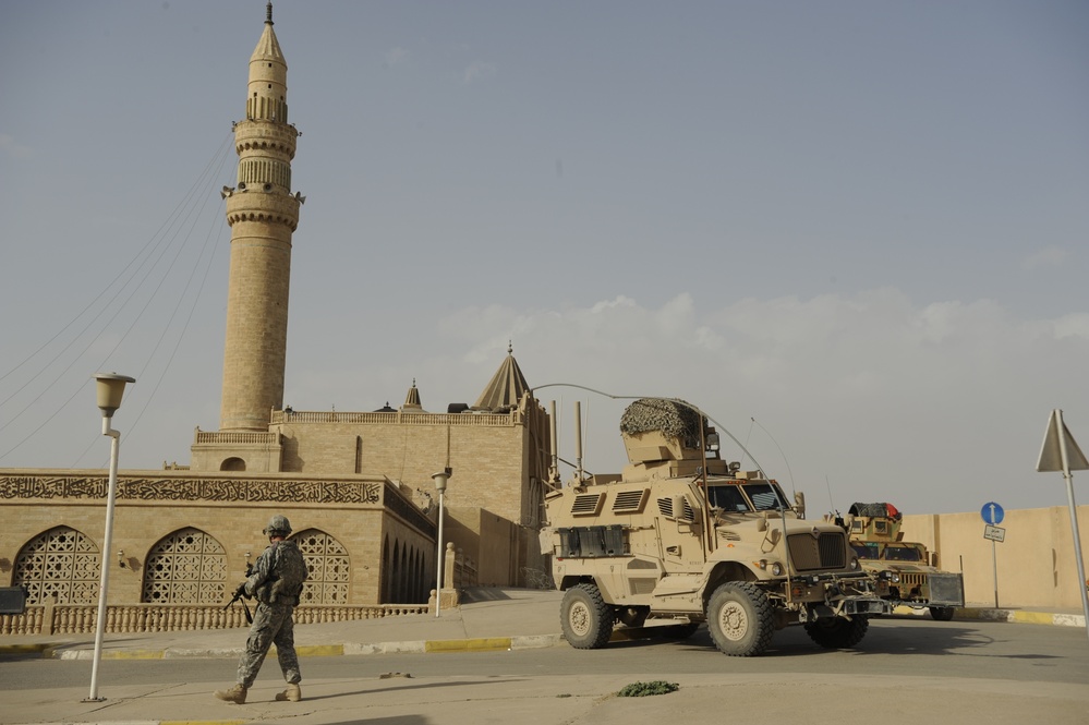 Humanitarian aid mission in Mosul