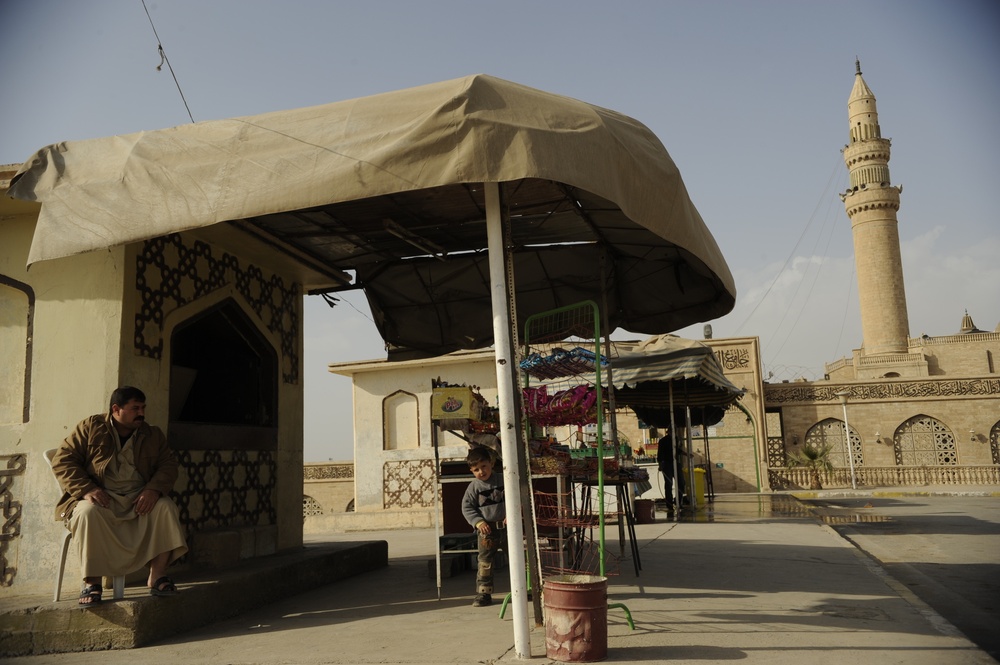 Humanitarian aid mission in Mosul