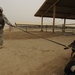 Military working dog demo at Diwaniyah police academy
