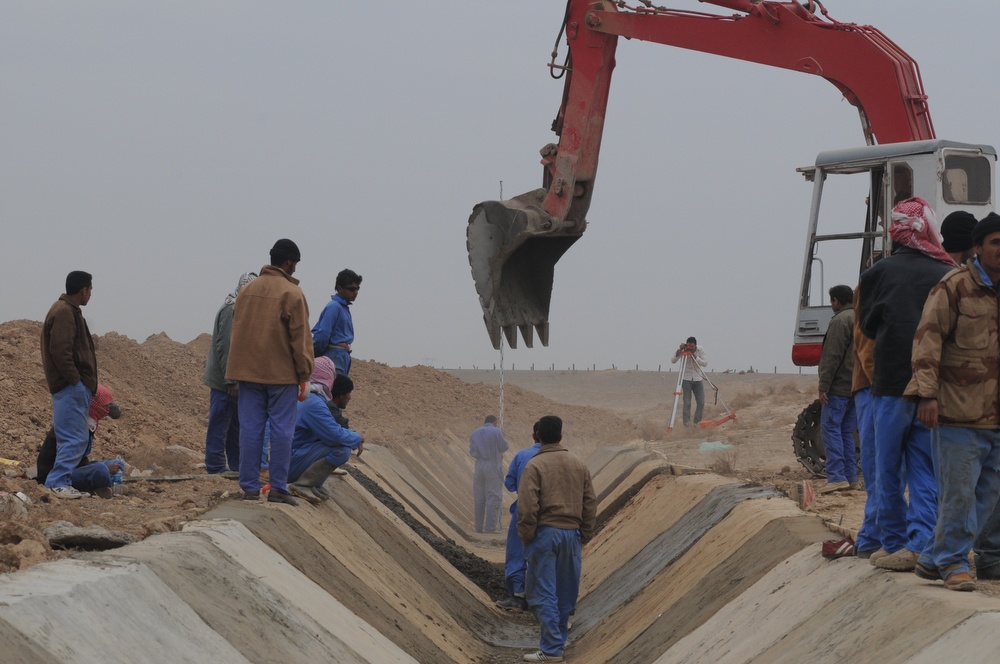 New canal outside of Multaka
