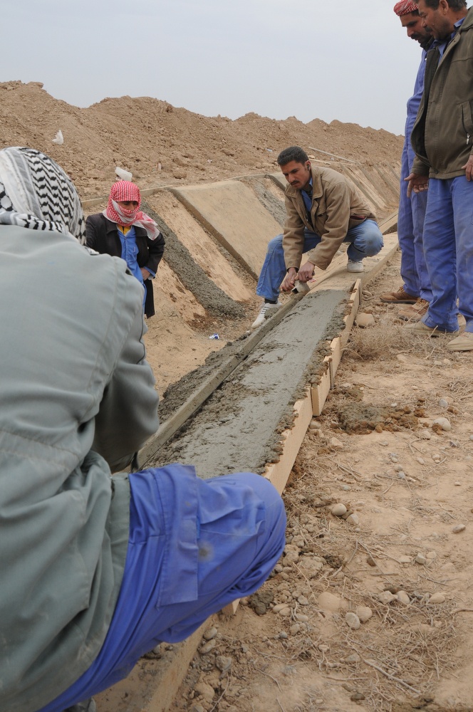 New canal outside of Multaka