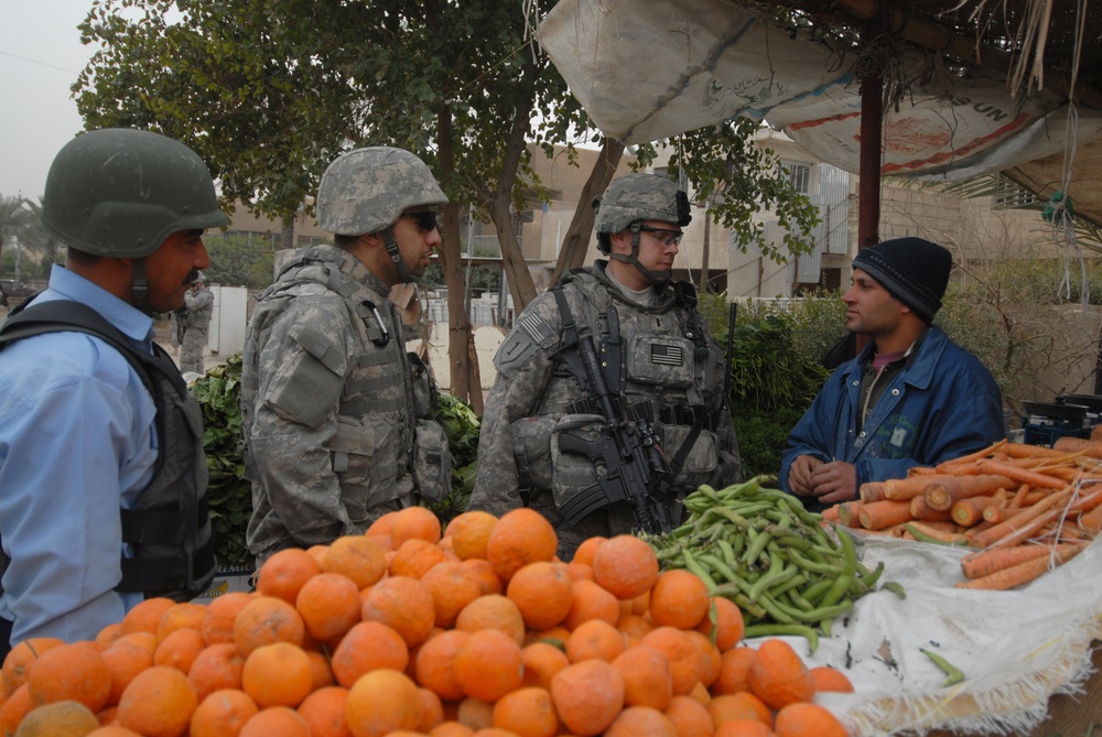 Patrol in Ameriyah