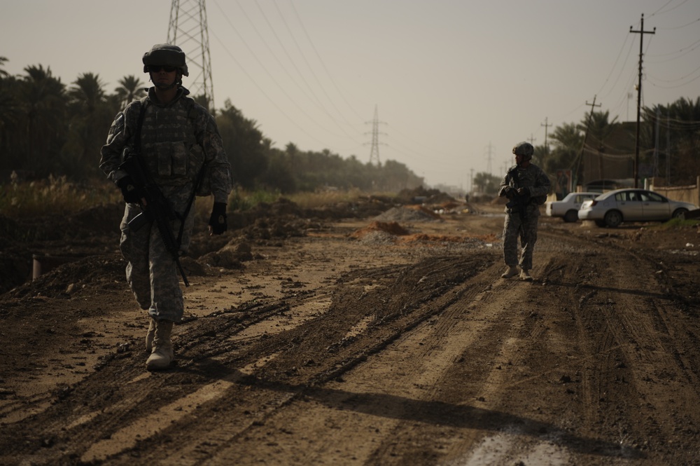 Patrol in Diwaniyah