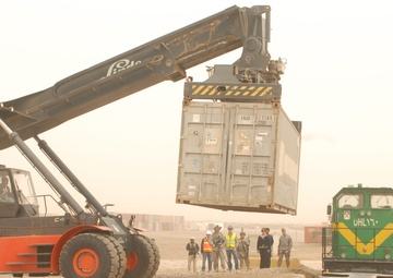 Railroad operations come back to Camp Taji