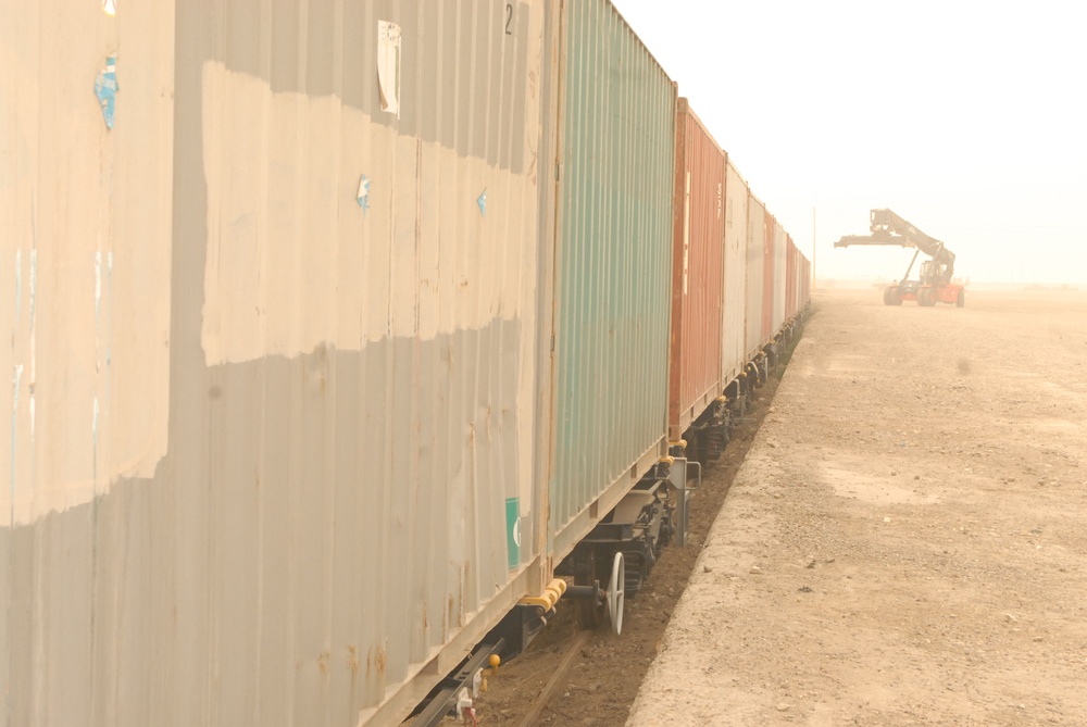 Railroad operations come back to Camp Taji