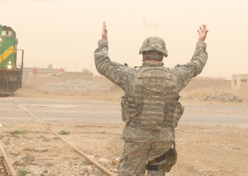 Railroad operations come back to Camp Taji