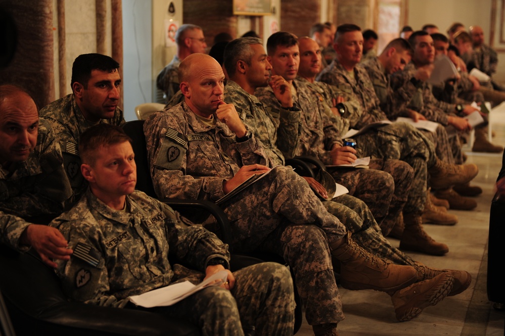 Sons of Iraq transition ceremony in Tikrit