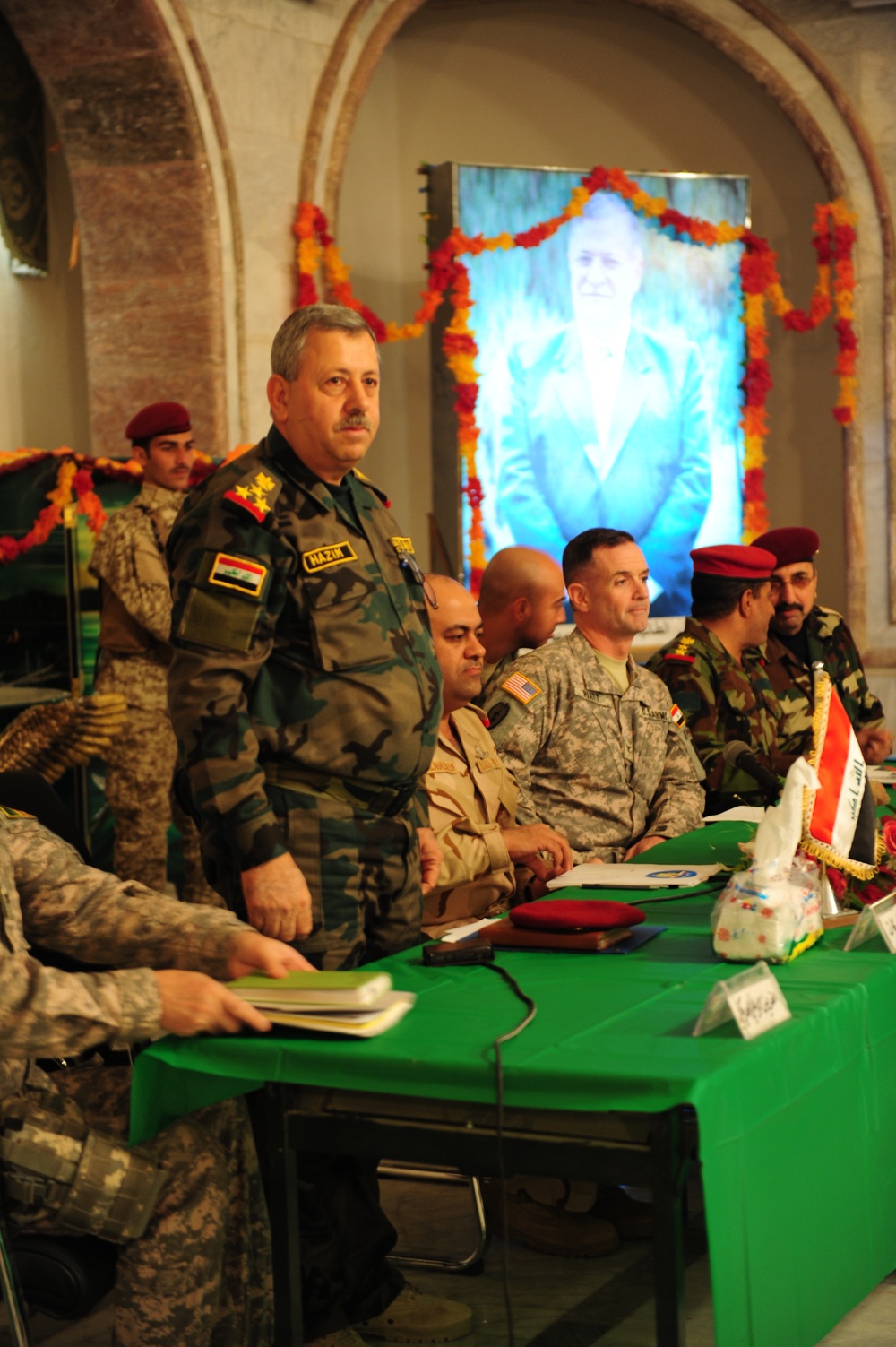 Sons of Iraq transition ceremony in Tikrit