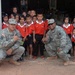 Hawaii Soldiers, Thai Marines distribute 37,000 cartons of milk to schools, community