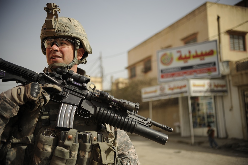 Patrol in Mosul