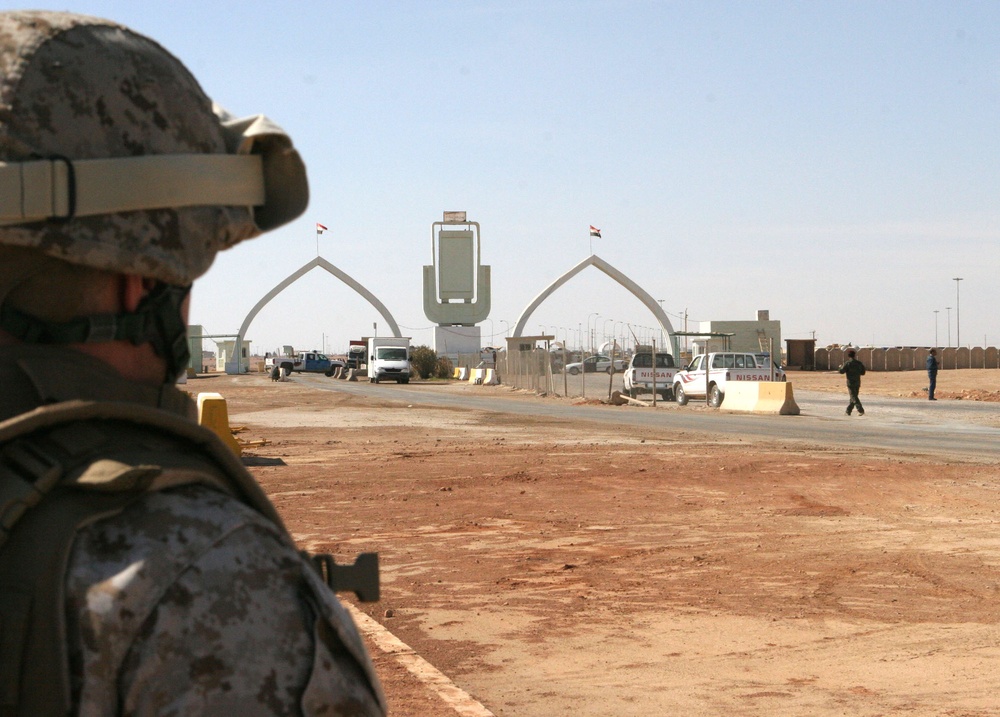 Iraqi Security Forces at Trebil Prove Their Independence to Multi-National Force - West