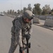 Traffic control point  in Ameriyah, Iraq