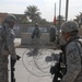 Traffic control point  in Ameriyah, Iraq