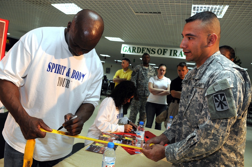 Tae Bo Creator Back on Tour for Troops