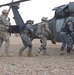 National police, Multi-National Division-Baghdad Soldiers conduct air assault training