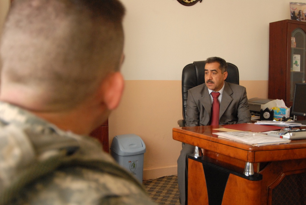 Vocational school in Iskandariyah, Iraq